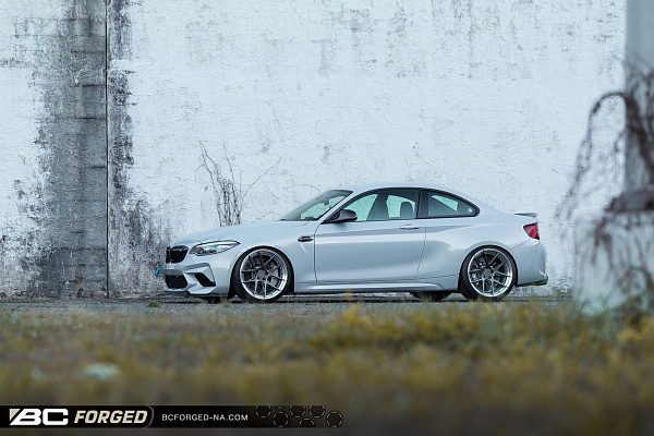 Фото дисков BC Forged HCA381 Матовый графит на BMW 2/M2 (F22/F87)