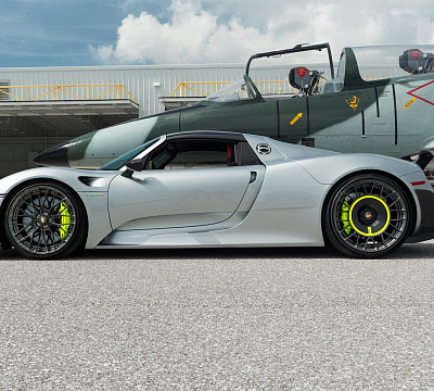 Фото дисков Anrky AN20 Aerosport на Porsche 918 Spyder