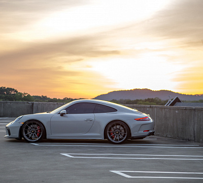 Фото дисков Vossen M-X2 на Porsche 911 VII