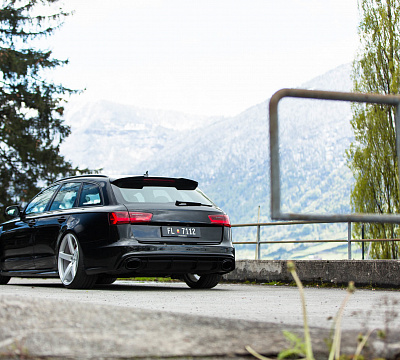 Фото дисков Vossen CV3 на Audi A/RS 6 (C7)