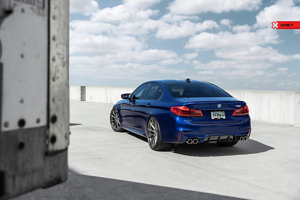 Фото дисков Anrky AN28 Глянцевый тонированный лак на BMW 5/M5 (G30/F90)