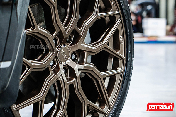 Фото дисков Vossen HF-2 Сатиновая бронза на Hyundai Palisade I