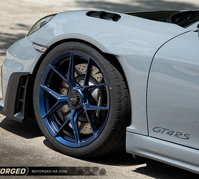 Фото дисков BC Forged ACL51 на Porsche Cayman II