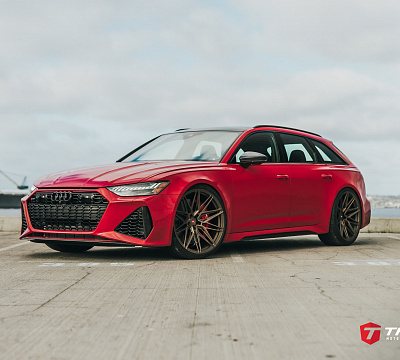 Фото дисков Vossen EVO-5R на Audi A/RS 6 (C8)