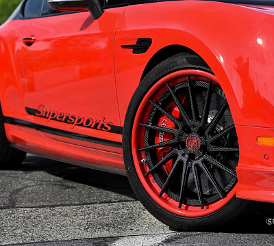 Фото дисков Strasse Wheels SV15T Deep Concave FS на Bentley Continental GT II