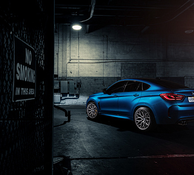 Фото дисков Vossen HF-2 на BMW X6/X6 M (F16/F86)