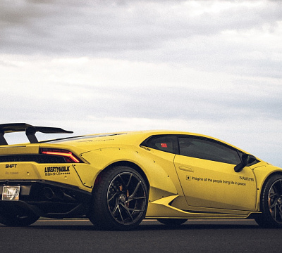 Фото дисков Savini SV67 на Lamborghini Huracan