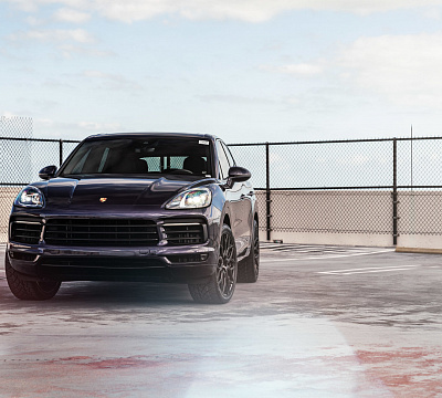 Фото дисков Vossen HF-2 на Porsche Cayenne III