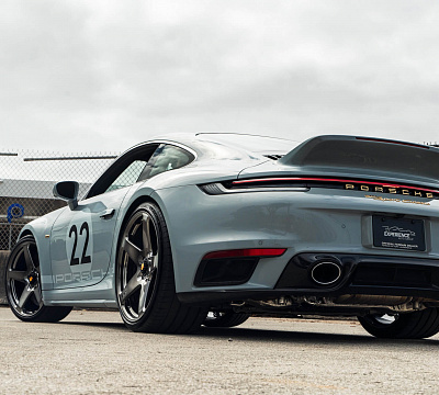 Фото дисков HRE 527M на Porsche 911 VIII