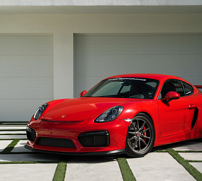 Фото дисков Vossen ML-X2 на Porsche Cayman II