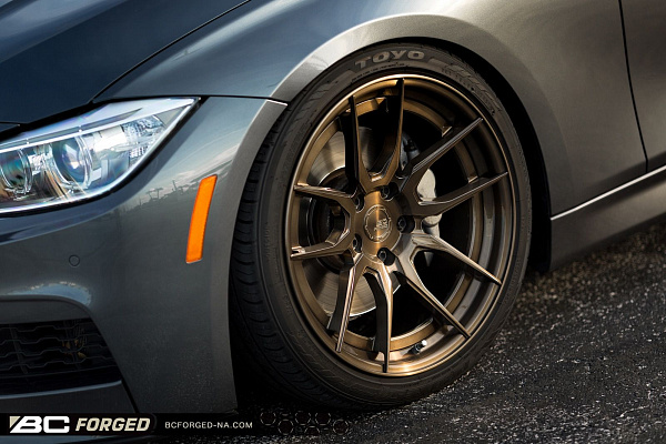 Фото дисков BC Forged HCA162 Глянцевая бронза на BMW 3/M3 (F3x/F80)
