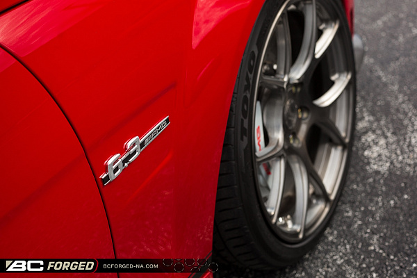 Фото дисков BC Forged RZ05 Глянцевый темный лак на Mercedes-Benz C-Class (W204)