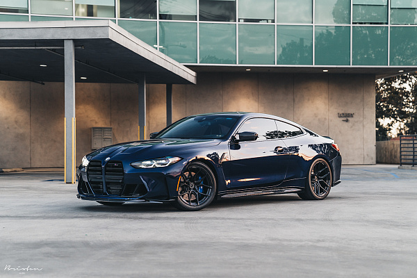 Фото дисков Brixton Forged CM5-R Черный глянец на BMW 4/M4 (G22/G82)