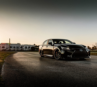 Фото дисков Vossen HF-3 на Lexus GS IV