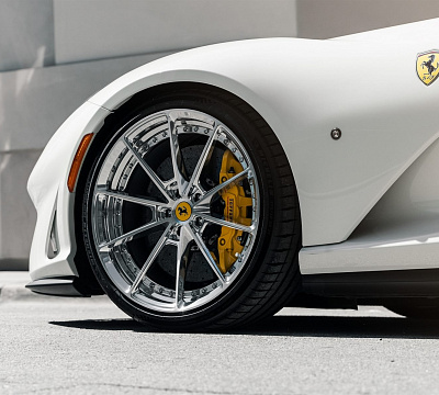 Фото дисков Anrky AN28 на Ferrari 812