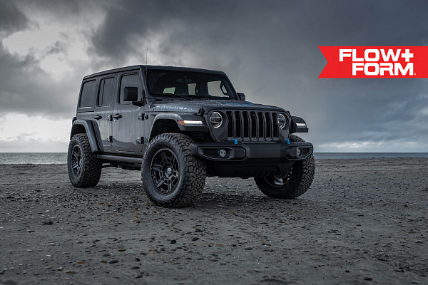 Фото дисков HRE FT1 Черный сатин на Jeep Wrangler IV (JL)