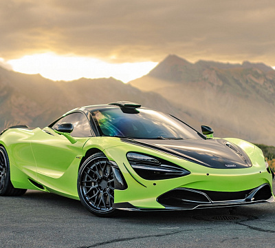 Фото дисков Strasse Wheels SV10M Deep Concave FS на McLaren 720S