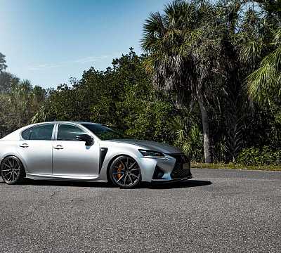 Фото дисков Vossen HF-3 на Lexus GS IV