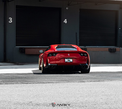 Фото дисков Anrky S2-X1 на Ferrari 812