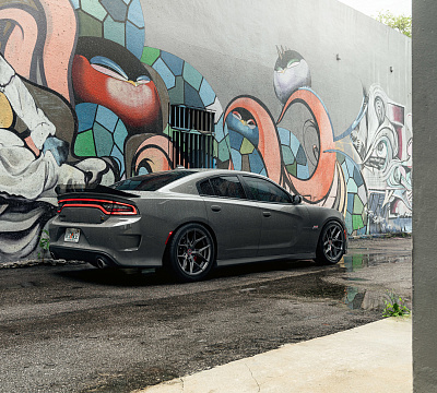Фото дисков Vossen HF-5 на Dodge Charger VII
