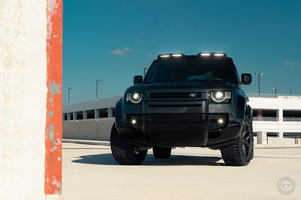 Фото дисков Vossen UV-X Матовый графит на Land Rover Defender II