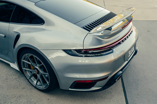 Фото дисков Strasse Wheels SM5 Deep Concave Duoblock Сатиновый темный лак на Porsche 911 VIII