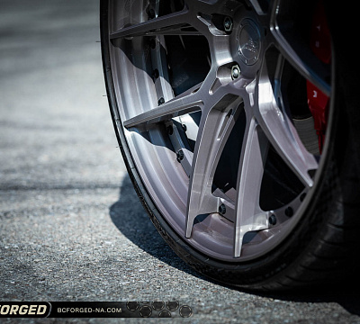 Фото дисков BC Forged HCA381 на Tesla Model S
