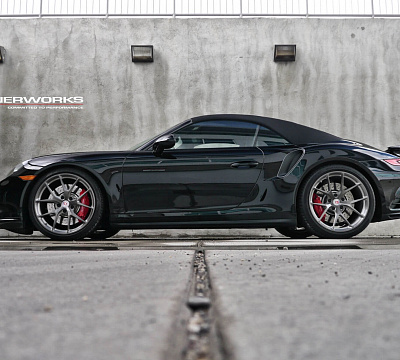 Фото дисков HRE P101 на Porsche 911 VII