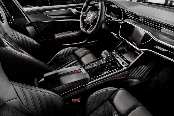 Фото дисков Carlex Design G-Falcon Глянцевый графит на Audi A/RS 6 (C8)