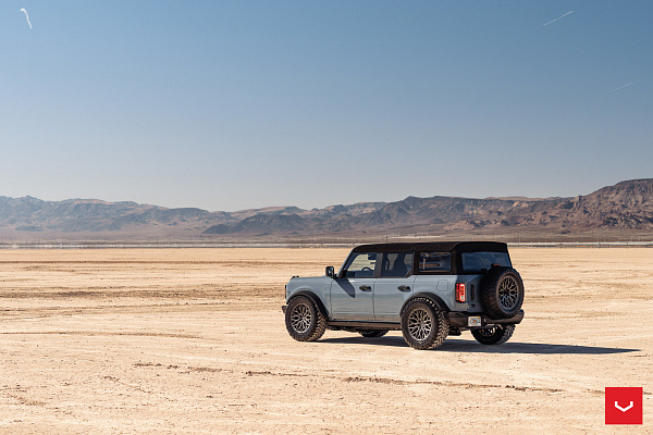 Фото дисков Vossen HF6-3 Матовый графит на Ford Bronco