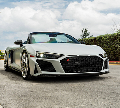 Фото дисков HRE P103 на Audi R8 (4S)