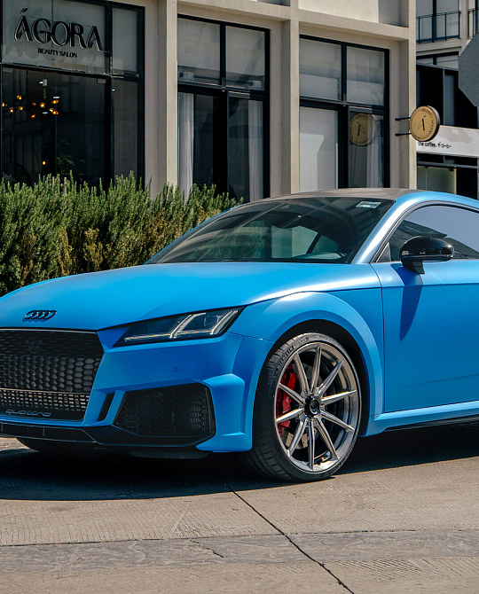 Фото дисков VPS-1 Глянцевый тонированный лак на Audi TT (8S)