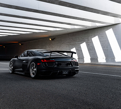 Фото дисков HRE 527 на Audi R8 (4S)