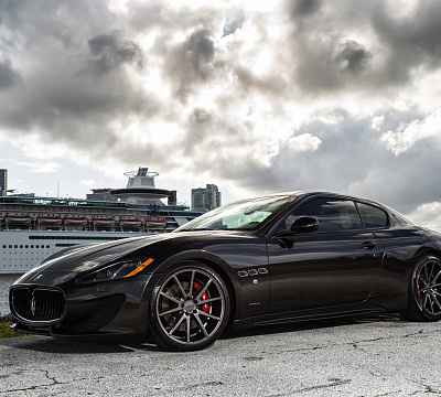 Фото дисков Vossen VFS-1 на Maserati GranTurismo I
