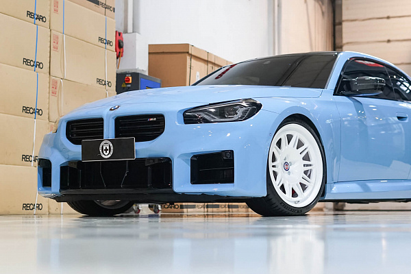 Фото дисков HRE 528 Белый глянец на BMW 2/M2 (G42/G87)