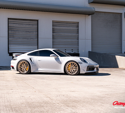 Фото дисков Vossen RS19 на Porsche 911 VIII
