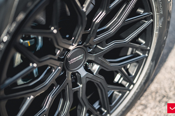 Фото дисков Vossen HF6-3 Черный сатин на  Volkswagen Amarok II