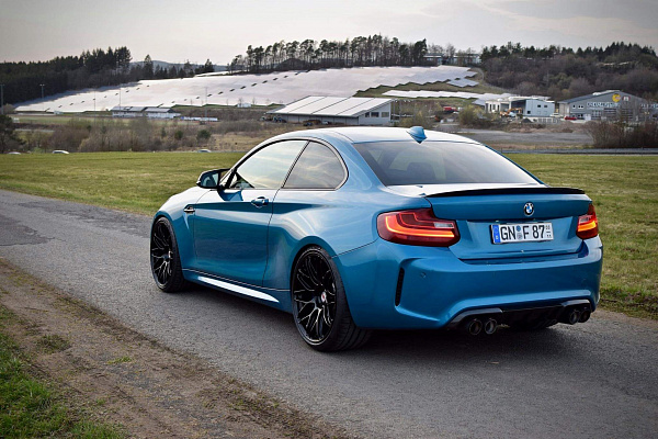 Фото дисков HRE RC100 Черный глянец на BMW 2/M2 (F22/F87)