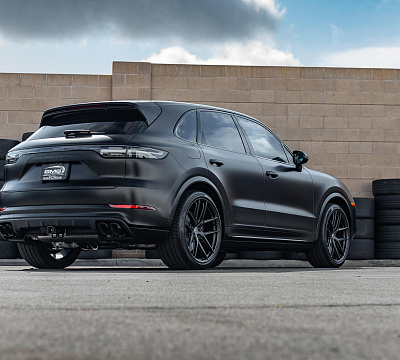 Фото дисков HRE P101SC на Porsche Cayenne III