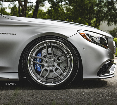 Фото дисков Strasse Wheels SV4 Deep Concave FS на Mercedes-Benz S-Class (W222, C217)