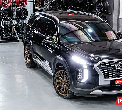 Фото дисков Vossen HF-2 на Hyundai Palisade I