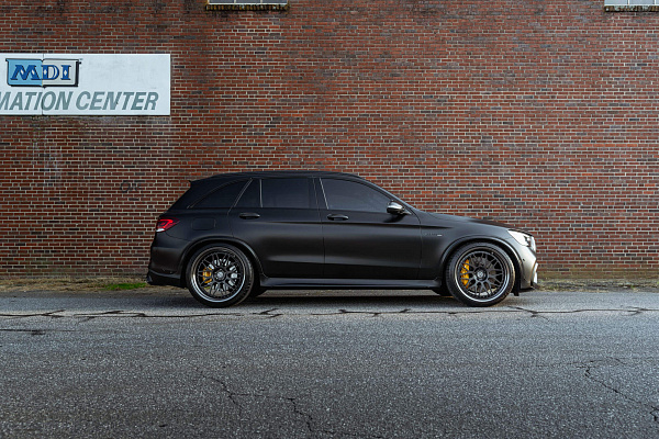 Фото дисков HRE 300 Черный сатин на Mercedes-Benz GLS (X167)