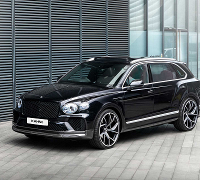 Фото дисков Kahn Type 54 на Bentley Bentayga