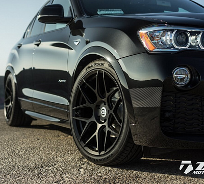 Фото дисков HRE FF01 на BMW X4 (F26)
