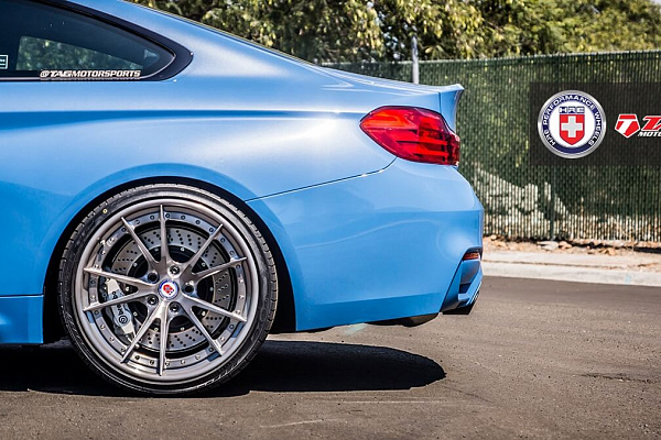 Фото дисков HRE S104 Глянцевый тонированный лак на BMW 4/M4 (F32/F82)