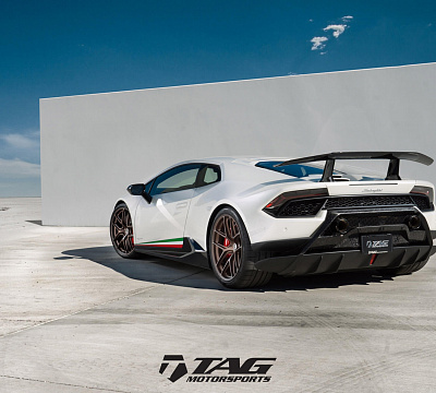 Фото дисков HRE R101 Lightweight на Lamborghini Huracan