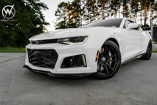Фото дисков HRE FF04 Черный сатин на Chevrolet Camaro VI