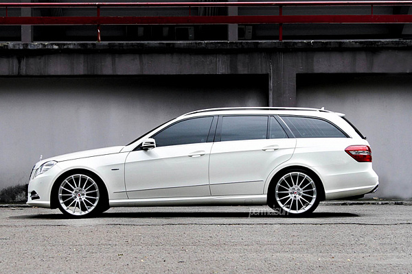 Фото дисков HRE P103 Глянцевый лак на Mercedes-Benz E-Class (W212, S212, C207)