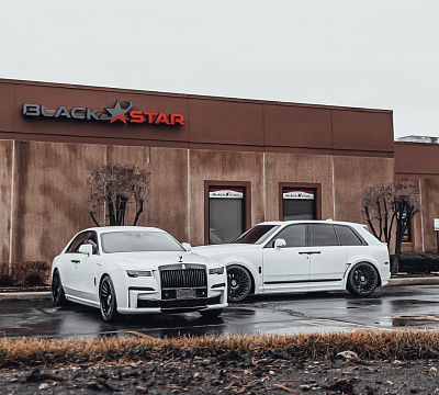 Фото дисков Brixton Forged LX01 на Rolls-Royce Cullinan