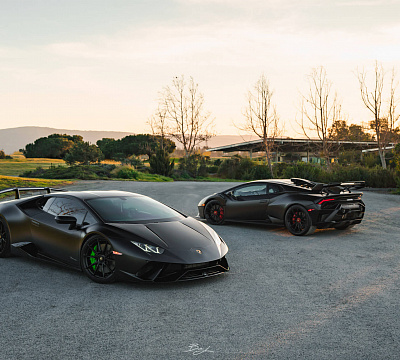 Фото дисков HRE P104SC на Lamborghini Huracan